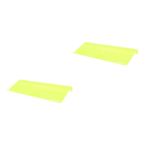 VILLCASE 2St Keyboardständer aus Acryl faltbar austauschbar Kreisvorlagen zum Zeichnen Arm Keyboard pad Keyboard mat Tastaturerhöhung für den Schreibtisch Keyboardständer für Schreibtisch von VILLCASE