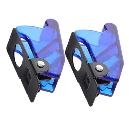 VILLCASE 2Stücke Toggle Switch Plate Sicherheitsabdeckung für Lichtschalter Wasserdichte Schalterkappe Installieren Kompatibel mit Verschiedenen Schaltern Transparente Blaue VILLCASE 2Stücke Toggle Switch Plate Sicherheitsabdeckung für Lichtschalter Wasserdichte Schalterkappe Installieren Kompatibel mit Verschiedenen Schaltern Transparente Blaue von VILLCASE