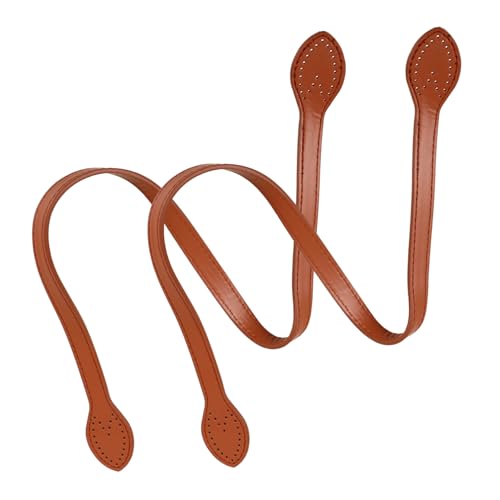 VILLCASE 2stücke Taschengriffe Aus Kunstleder Haltbarer Handtaschengurt Als Ersatz Für Taschengürtel Für Damen Farbe Gelbbraun VILLCASE 2stücke Taschengriffe Aus Kunstleder Haltbarer Handtaschengurt Als Ersatz Für Taschengürtel Für Damen Farbe Gelbbraun von VILLCASE