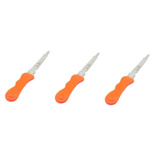 VILLCASE 3 STK Kürbisschnitzmesser Kürbis gezacktes Werkzeug Kürbis schnitzen kürbisschnitzwerkzeug Kinder Pumpkin Carving Set küchenutensilien Schnitzwerkzeuge für Halloween- pp VILLCASE 3 STK Kürbisschnitzmesser Kürbis gezacktes Werkzeug Kürbis schnitzen kürbisschnitzwerkzeug Kinder Pumpkin Carving Set küchenutensilien Schnitzwerkzeuge für Halloween- pp von VILLCASE