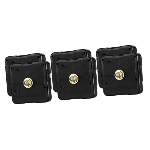 VILLCASE 3 Sätze Austausch des Quarzuhrwerks Ziffern Uhren Bausatz Quarz-uhrwerk-kit Mechanismus Austauschbare Uhrteile Nicht Tickendes Uhrwerk Plastik Black 2 Stück * 3 VILLCASE 3 Sätze Austausch des Quarzuhrwerks Ziffern Uhren Bausatz Quarz-uhrwerk-kit Mechanismus Austauschbare Uhrteile Nicht Tickendes Uhrwerk Plastik Black 2 Stück * 3 von VILLCASE