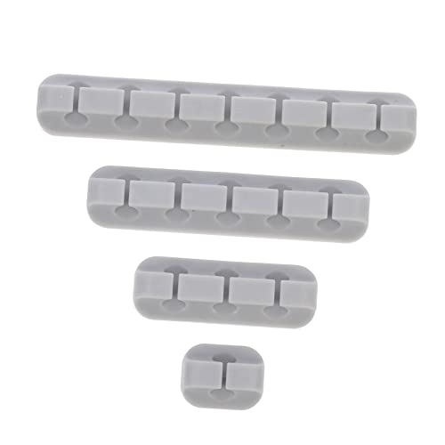 VILLCASE 3 Sätze Desktop Kabelmanagement Clips Selbstklebende Kabelhalter Für Schreibtisch Zur Organisation Von Usb Ladekabeln Platzsparend Langlebig Zuhause Büro 4 Stück * 3 VILLCASE 3 Sätze Desktop Kabelmanagement Clips Selbstklebende Kabelhalter Für Schreibtisch Zur Organisation Von Usb Ladekabeln Platzsparend Langlebig Zuhause Büro 4 Stück * 3 von VILLCASE