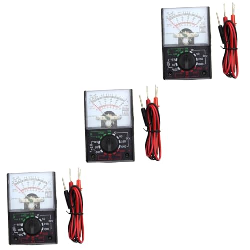 VILLCASE 3 Stck. Digital Multimeter Präziser Multi Tester für Elektriker Auto Ranging Voltmeter für Messung von Strom Spannung und für Kleine Elektrische Schaltungen und Fahrzeugkomponenten VILLCASE 3 Stck. Digital Multimeter Präziser Multi Tester für Elektriker Auto Ranging Voltmeter für Messung von Strom Spannung und für Kleine Elektrische Schaltungen und Fahrzeugkomponenten von VILLCASE