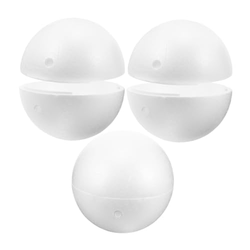 VILLCASE 3 Stück Abnehmbare DIY Dekorationskugeln für Kreative Projekte Hochzeiten und Festliche Anlässe von VILLCASE