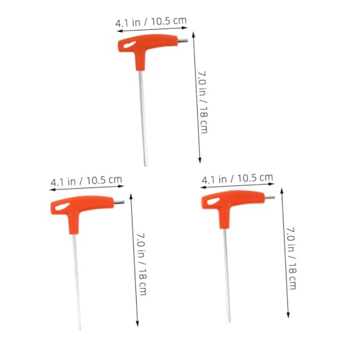 VILLCASE 3 Stück Griff Sechskantschlüssel Innen Sechskant Schraubenschlüssel mit Ergonomischem Griff Hohe Kraft für Fahrrad Auto Reparatur Vielseitig und Reisefreundlich VILLCASE 3 Stück Griff Sechskantschlüssel Innen Sechskant Schraubenschlüssel mit Ergonomischem Griff Hohe Kraft für Fahrrad Auto Reparatur Vielseitig und Reisefreundlich von VILLCASE