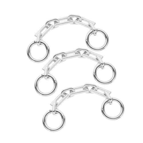 VILLCASE 3stücke Handtaschenriemenverlängerung Aus Metall Mit Doppelverschluss Taschenverlängerungskette Für Handtaschen Und Schultertaschen Für Einfache Installation Und DIY-projekte von VILLCASE