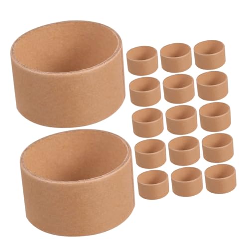 VILLCASE 30stücke Pappröhre Zum Basteln Kleine Papierröhre Verpackungsröhren Poster-aufbewahrungsröhre DIY-pappröhren Runde Pappröhren Papprollen Bastelpapierröhren Bastelmaterial von VILLCASE