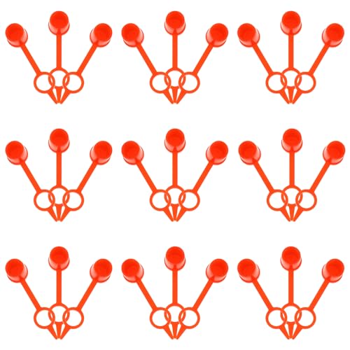 VILLCASE 300 Stück Rote Schmiernippel Schutzkappe, Kunststoff Staubschutzkappen für Schmierpressen, Einfache Installation Und Langlebiger Schutz VILLCASE 300 Stück Rote Schmiernippel Schutzkappe, Kunststoff Staubschutzkappen für Schmierpressen, Einfache Installation Und Langlebiger Schutz von VILLCASE