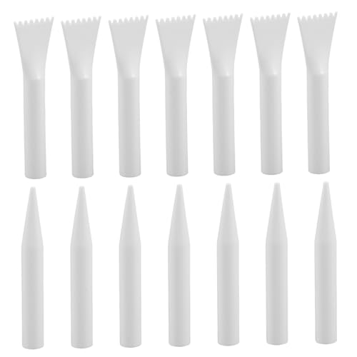 VILLCASE 30Er Set Ölgemälde Texturwerkzeuge Farbschaber Kunstschaber DIY Ölgemälde Werkzeuge Texturschaber Werkzeuge Zeichenschaber Kunst Töpferschaber Kunstschaber von VILLCASE