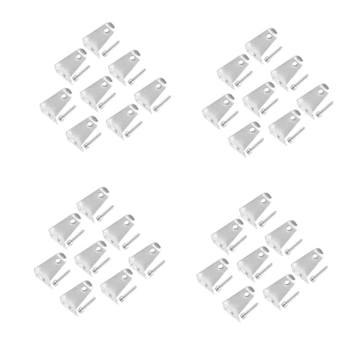 VILLCASE 32 Sätze Stahlblenden Halterung Set Teiliges Set mit Blindhalter und Pins für Einfache Montage und Robusten Halt von Jalousien Vielseitig Einsetzbar für Fensterdekoration VILLCASE 32 Sätze Stahlblenden Halterung Set Teiliges Set mit Blindhalter und Pins für Einfache Montage und Robusten Halt von Jalousien Vielseitig Einsetzbar für Fensterdekoration von VILLCASE