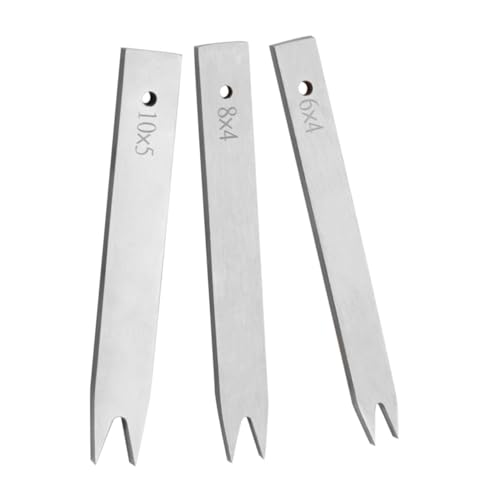 VILLCASE 3stücke Leder-nähstanzer Druckknopf-Werkzeug Nähstanznadeln Und Verstellbarem Stanzwerkzeug Für Handnähstanzer Lederhandwerk Und DIY-lederprojekte von VILLCASE