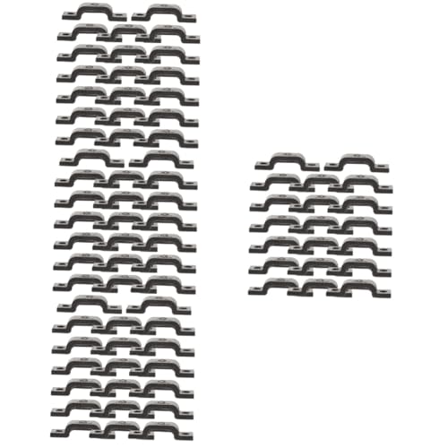 VILLCASE 4 Sätze Kabelclips Nylon Drahtklemmen Mit Bogen Design Kabelmanagement Für Tv Schreibtisch Büro Leicht Einfache Installation Hohe Haltbarkeit 20 Stück * 4 von VILLCASE