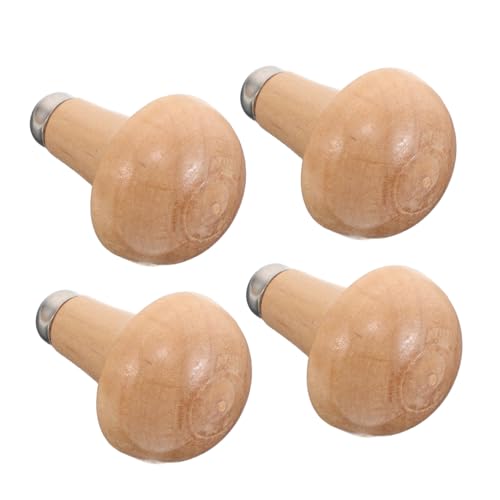 VILLCASE 4 Stück Ergonomische Holzgriffe für Feilen und Gravierwerkzeuge Pilzform für Rutschfesten Halt Kompatibel mit Metall Holzfeilen für Gravur Schnitzerei und Holzarbeiten VILLCASE 4 Stück Ergonomische Holzgriffe für Feilen und Gravierwerkzeuge Pilzform für Rutschfesten Halt Kompatibel mit Metall Holzfeilen für Gravur Schnitzerei und Holzarbeiten von VILLCASE