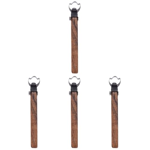 VILLCASE 4 Stück Keramikwerkzeuge Modelliermasse Töpferschnitzwerkzeug Bildhauen von Tonwerkzeugen Polymer Clay Tools Sculpting Tools Töpferwaren Tonpunktierwerkzeug Metall Light Brown VILLCASE 4 Stück Keramikwerkzeuge Modelliermasse Töpferschnitzwerkzeug Bildhauen von Tonwerkzeugen Polymer Clay Tools Sculpting Tools Töpferwaren Tonpunktierwerkzeug Metall Light Brown von VILLCASE