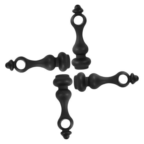VILLCASE 4 Stück Möbel Verbindungselemente für Weinregale Elegante Handlaufbeschläge für Innenmöbel Stilvolle und Langlebige Geländerhardware Einfache Installation und Pflege von VILLCASE