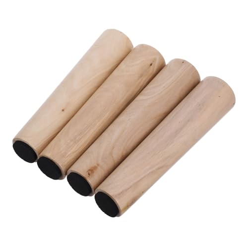 VILLCASE 4 Stück Möbelbeine Möbelbeinteile Kommode Beine Hartholz Couchtischbeine aus Holz Stuhlbeine Möbelfüße Austausch der Bettbeine Beine für Landhausmöbel Couch Beine Fuß Gummi Beige VILLCASE 4 Stück Möbelbeine Möbelbeinteile Kommode Beine Hartholz Couchtischbeine aus Holz Stuhlbeine Möbelfüße Austausch der Bettbeine Beine für Landhausmöbel Couch Beine Fuß Gummi Beige von VILLCASE