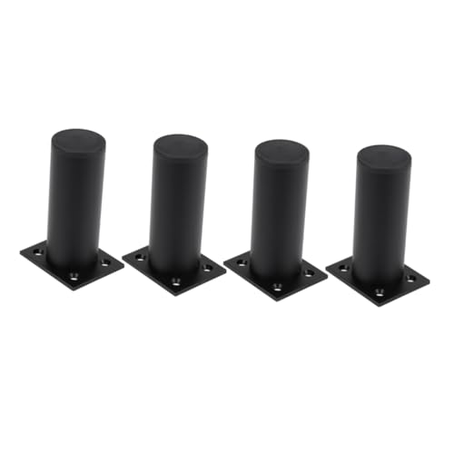 VILLCASE 4stücke Aluminiumlegierung Möbelstützfüße Verstellbare Ersatz-schrankbeine Sofa- Couchtisch-stützbeine Hohe Tragfähigkeit Stabil Und Langlebig von VILLCASE