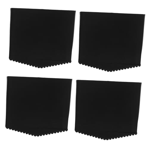 VILLCASE 4 Stück Rutschfeste Gummifüße für Teleskopleitern Schützende Leiterfußpolster mit Isolierung Langlebige Leiterbeinauflagen für Stabilen Halt bei Bau Heimarbeiten von VILLCASE