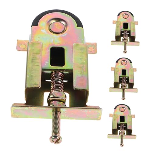 VILLCASE 4 Stück Teiliges Langlebige Reibungslose Schranktür-laufrollen mit Kugellager Geeignet für Spiegel- Schiebetüren Robustes Elegantes Möbelzubehör von VILLCASE