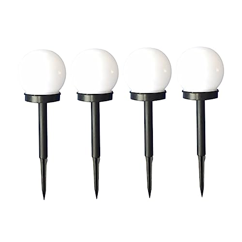 VILLCASE 4 Stücke Solarbirnenlampe Solarenergie Draußen Solar-bodenleuchten Solarkugelleuchten Geformt Anstarren Rasendekoration Gartenkugel Leuchtet Blase Weiß VILLCASE 4 Stücke Solarbirnenlampe Solarenergie Draußen Solar-bodenleuchten Solarkugelleuchten Geformt Anstarren Rasendekoration Gartenkugel Leuchtet Blase Weiß von VILLCASE