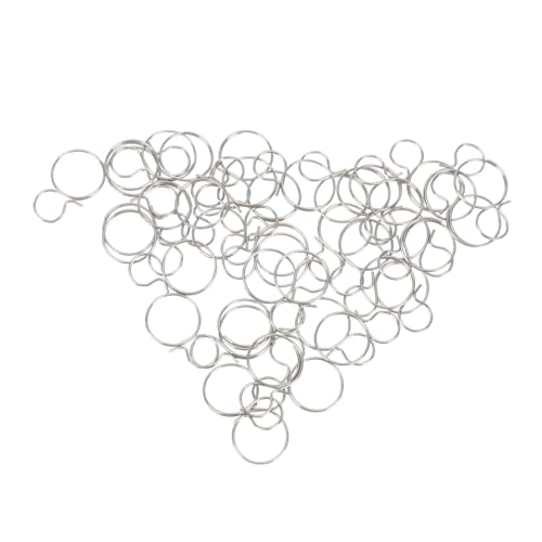 VILLCASE 40 Stück Teiliges Metallverbindungsring Kronleuchter Rostfreie Edelstahl kronleuchterverbindungsringe Geeignet für Kristallanhänger DIY Lampenpendant Ersatzteile Robust und VILLCASE 40 Stück Teiliges Metallverbindungsring Kronleuchter Rostfreie Edelstahl kronleuchterverbindungsringe Geeignet für Kristallanhänger DIY Lampenpendant Ersatzteile Robust und von VILLCASE