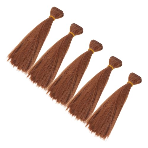 VILLCASE 5 Rollen Kurze Synthetische Perücken Puppenhaar Für Heimwerker Kunsthandwerk Synthetische Puppenperücken Puppenperücken Haarpuppe Dekorative Perücken DIY VILLCASE 5 Rollen Kurze Synthetische Perücken Puppenhaar Für Heimwerker Kunsthandwerk Synthetische Puppenperücken Puppenperücken Haarpuppe Dekorative Perücken DIY von VILLCASE