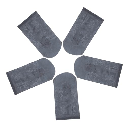 VILLCASE 5 Stück Hacke TIPP Werkzeug Hackenaufsatz Griffbefestigung Gartenzubehör Griffkeil-Kit Hackkeil-Kit Gartenkraut -Accessoires Hackengriffkeilsatz Eisen von VILLCASE