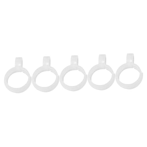 VILLCASE 5 Stück Kreuzstich Stoffhalter Rollenclip Stabile Stickerei Klemme für Handarbeit Einfach zu Nutzen und Portabel zum Fixieren von Stickstoff Beim Nähen und DIY projekten von VILLCASE