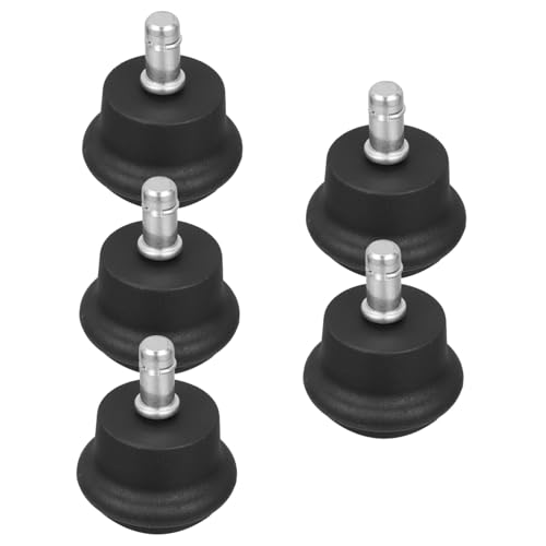 VILLCASE 5 Stück Teiliges Feste Nylon Bürostuhlrollen für Möbel ohne Kratzer Langlebige Gleiter für Schreibtischstühle Vielseitig Einsetzbar Bodenschonend Geräuscharm Robust und VILLCASE 5 Stück Teiliges Feste Nylon Bürostuhlrollen für Möbel ohne Kratzer Langlebige Gleiter für Schreibtischstühle Vielseitig Einsetzbar Bodenschonend Geräuscharm Robust und von VILLCASE