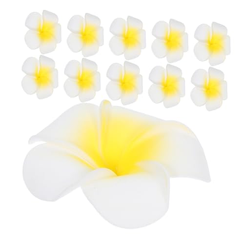 VILLCASE 50 Stück Hawaiianische Eva Blüten für Hochzeitsdekoration DIY Haaraccessoires Strand Events und Kreative Bastelprojekte von VILLCASE