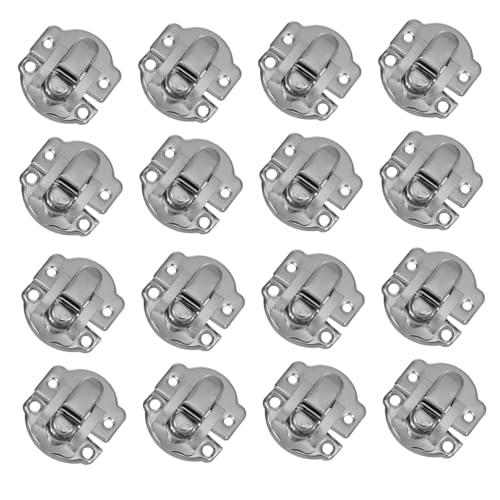 VILLCASE 50 Stück Metall-scharnier Verschluss mit Glatter Oberfläche Schnelles Öffnen und Schließen Vielseitiger Metallverschluss für Koffer Taschen und Boxen Robuste Zinklegierung VILLCASE 50 Stück Metall-scharnier Verschluss mit Glatter Oberfläche Schnelles Öffnen und Schließen Vielseitiger Metallverschluss für Koffer Taschen und Boxen Robuste Zinklegierung von VILLCASE