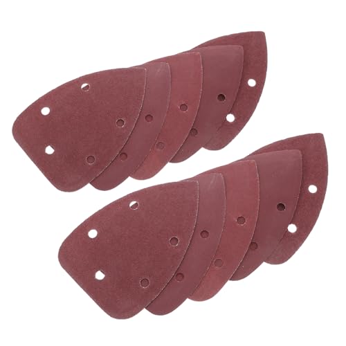 VILLCASE 50 Stück Teiliges Schleifpapier Maus-schleifer Dreieckige mit Befestigung Körnungen Vielseitig Einsetzbar für Holz Metall Feinschliff und Zwischenschliff VILLCASE 50 Stück Teiliges Schleifpapier Maus-schleifer Dreieckige mit Befestigung Körnungen Vielseitig Einsetzbar für Holz Metall Feinschliff und Zwischenschliff von VILLCASE