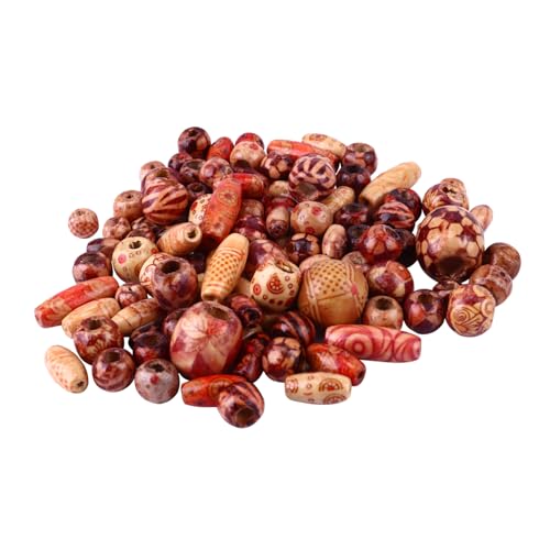 VILLCASE 500 Stück Natürliche Holz haarperlen für Dreadlocks DIY Haarzubehör Langlebige Rostfreie Zopfperlen für Haarschmuck und Kreative Flechtfrisuren VILLCASE 500 Stück Natürliche Holz haarperlen für Dreadlocks DIY Haarzubehör Langlebige Rostfreie Zopfperlen für Haarschmuck und Kreative Flechtfrisuren von VILLCASE