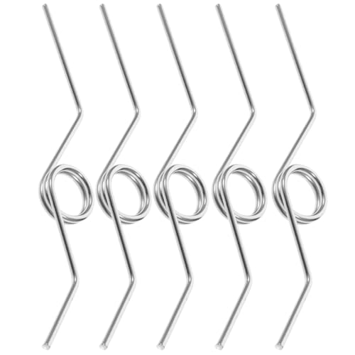 VILLCASE Torsionsfeder Aus Edelstahl, 5 Stück Ersatzfeder für Gartenschere Weiß V-Förmige Ersatzfeder für Astschere, Leichter Austausch, Astfedern Trimmfeder für Trimmschere Baumschere VILLCASE Torsionsfeder Aus Edelstahl, 5 Stück Ersatzfeder für Gartenschere Weiß V-Förmige Ersatzfeder für Astschere, Leichter Austausch, Astfedern Trimmfeder für Trimmschere Baumschere von VILLCASE