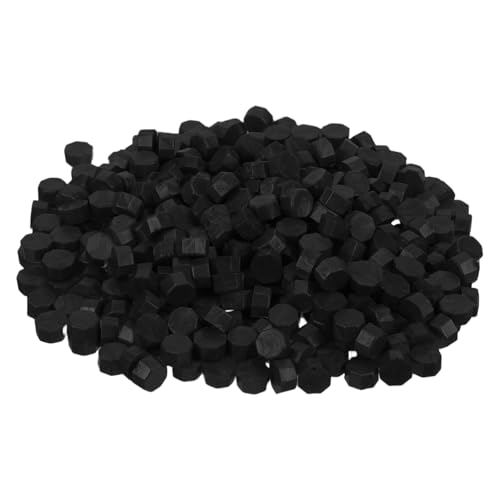 VILLCASE 6 Packungen Flaschensiegelwachs Handgefertigt Kartenherstellung Stempelwachs Für Die Kerzenherstellung Wachsperlen Für Stempelsiegel Weinpakete Siegelperlen Umschlagsiegel von VILLCASE