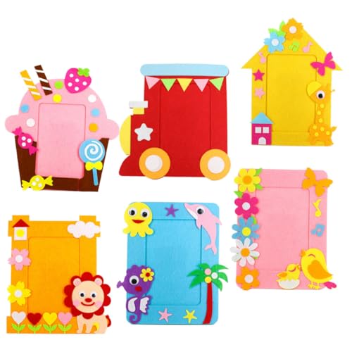 VILLCASE 6 Satz Vlies Alben Album Scrapbook-Aufkleber Fingerpuppen Für Kleinkinder Brief Bilderrahmen Bastelset Für Namensstempel Für Kinderkleidung Machen Etikett Herstellung VILLCASE 6 Satz Vlies Alben Album Scrapbook-Aufkleber Fingerpuppen Für Kleinkinder Brief Bilderrahmen Bastelset Für Namensstempel Für Kinderkleidung Machen Etikett Herstellung von VILLCASE