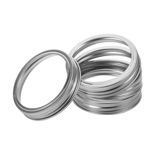 VILLCASE 6 Stück Metallgitter für Einmachgläser Universeller Einsatz für Kreative Blumenarrangements Geeignet für Weithals und Standardgläser VILLCASE 6 Stück Metallgitter für Einmachgläser Universeller Einsatz für Kreative Blumenarrangements Geeignet für Weithals und Standardgläser von VILLCASE
