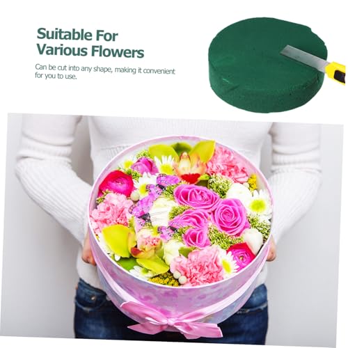 VILLCASE 6 Stück Runde Blumensteckschaumblöcke Saugfähige Steckmasse für Frisch Kunstblumen Feuchtigkeitsbewahrend DIY Blumendekoration für Hochzeiten Geburtstage Feste VILLCASE 6 Stück Runde Blumensteckschaumblöcke Saugfähige Steckmasse für Frisch Kunstblumen Feuchtigkeitsbewahrend DIY Blumendekoration für Hochzeiten Geburtstage Feste von VILLCASE