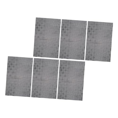 VILLCASE 6 Stück Teiliges Kunststoff Meshplatten Rechteckig Langlebiges DIY Bastelmaterial für Handarbeiten Feines Kunststoffgitter für Stickerei Untersetzer und Dekorative Bastelprojekte VILLCASE 6 Stück Teiliges Kunststoff Meshplatten Rechteckig Langlebiges DIY Bastelmaterial für Handarbeiten Feines Kunststoffgitter für Stickerei Untersetzer und Dekorative Bastelprojekte von VILLCASE