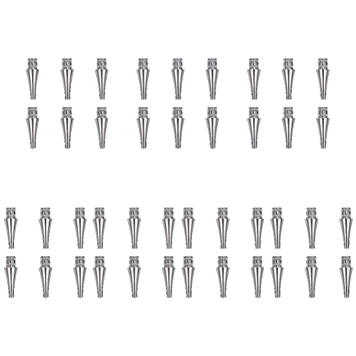 VILLCASE 7 Sätze Metallspitzen Bit Set Nagelmaniküre Nagellack Knipser Trimmer Für Eingewachsene Nagelhaut Pediküre Werkzeug Zeichenstiftspitze 6 Stück * 7 von VILLCASE