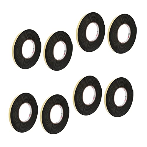 VILLCASE 8 Rollen Eva Schaumstoff Dichtungsband Selbstklebendes Schockabsorbierendes Klebeband für Fenster und Türen für Antikollisionsschutz und Einfache Installation von VILLCASE