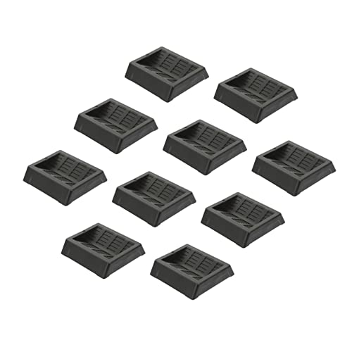 VILLCASE 8 Stück Anti-Rutsch-Radauflage Teppich Gießbecher Möbel Tassen Möbelmagierbecher mit Möbeln rutschfeste Möbelpolster rutschfeste Möbelgreifer Kieselgel Black VILLCASE 8 Stück Anti-Rutsch-Radauflage Teppich Gießbecher Möbel Tassen Möbelmagierbecher mit Möbeln rutschfeste Möbelpolster rutschfeste Möbelgreifer Kieselgel Black von VILLCASE