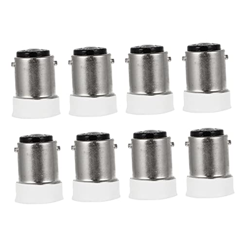 VILLCASE 8 Stück Lampenadapter LED Glühbirnen Adapter Sockel Vielseitig Einsetzbar Einfach zu Bedienen und für Lampen von VILLCASE