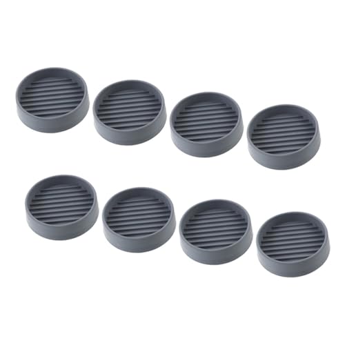 VILLCASE 8 Stück Runde Fußpolster für Möbelbeine Geräuschreduzierende Bodenschutzpads für Stühle Tische und Sofas von VILLCASE