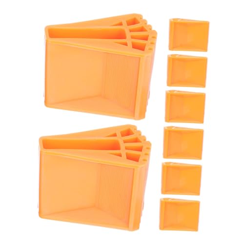 VILLCASE 8 Stück Rutschfeste Gummifüße für Leitern Ersatzpads für bei Bodenprojekten für Heimwerker und Bauarbeiten VILLCASE 8 Stück Rutschfeste Gummifüße für Leitern Ersatzpads für bei Bodenprojekten für Heimwerker und Bauarbeiten von VILLCASE