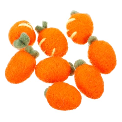 VILLCASE 8 Stück Teiliges Filzkarotten für Bastelprojekte Niedliche Wollfilz Deko für Kostüme Kinderzimmer und Themenpartys Kreative DIY Karotten Accessoires VILLCASE 8 Stück Teiliges Filzkarotten für Bastelprojekte Niedliche Wollfilz Deko für Kostüme Kinderzimmer und Themenpartys Kreative DIY Karotten Accessoires von VILLCASE