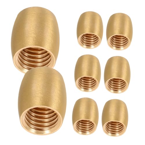 VILLCASE 8 Stück Teiliges Messingmöbelfüße Geschliffen Poliert Langlebige Metallfüße für Holztabletts Schmuckkästen Schneidebretter und Möbel Schützen Oberflächen und Verleihen Eleganten VILLCASE 8 Stück Teiliges Messingmöbelfüße Geschliffen Poliert Langlebige Metallfüße für Holztabletts Schmuckkästen Schneidebretter und Möbel Schützen Oberflächen und Verleihen Eleganten von VILLCASE