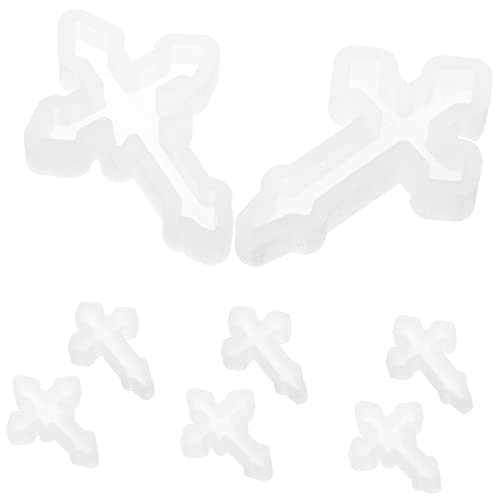 VILLCASE 8 Stück Teiliges Silikonform Kreuzanhänger DIY Flexible Epoxidharz Gießform mit Glatter Oberfläche Reißfest Langlebig Einfache Entnahme für Schmuckherstellung und Handwerk VILLCASE 8 Stück Teiliges Silikonform Kreuzanhänger DIY Flexible Epoxidharz Gießform mit Glatter Oberfläche Reißfest Langlebig Einfache Entnahme für Schmuckherstellung und Handwerk von VILLCASE