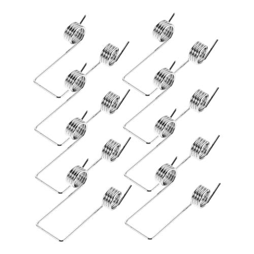 VILLCASE 8 Stück Teiliges V Form Torsionsfeder Flip Abfalleimer Deckel Feder Ersatz für Heimwerkerprojekte und von Scheren und Werkzeugen VILLCASE 8 Stück Teiliges V Form Torsionsfeder Flip Abfalleimer Deckel Feder Ersatz für Heimwerkerprojekte und von Scheren und Werkzeugen von VILLCASE