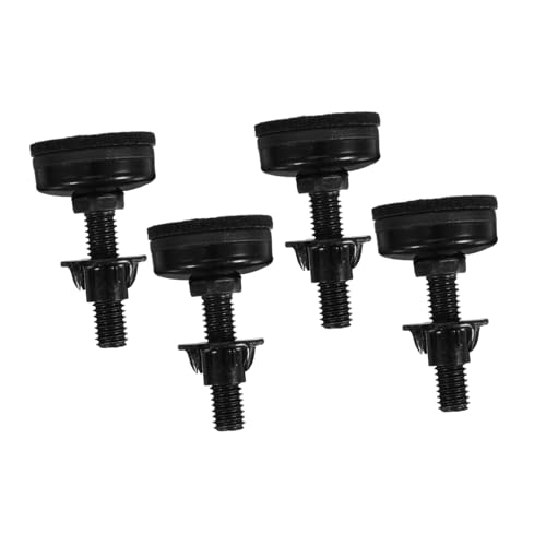 VILLCASE 8 Stück Teiliges Verstellbare Möbel nivellierfüße Gewinde Robuste Schraubfüße für Schränke Tische Stühle und Sofas Bodenschonende Polster Einfache Montage Flexible Höhenanpassung von VILLCASE